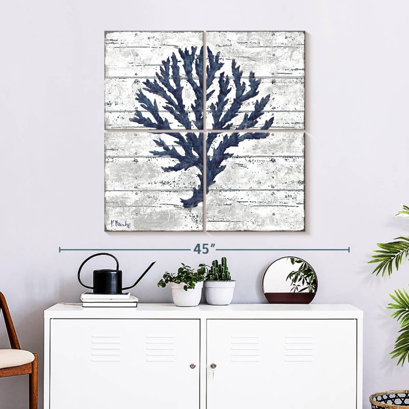 Brampt Cape Coral White II, 32" H x 32" W