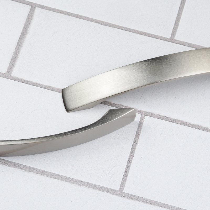 160mm Brushed Nickel Bow Handle
