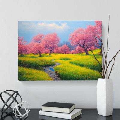 Effervescent Spring Forest - Wrapped Canvas