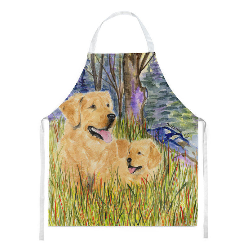 No Pattern Bib Apron