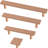 Franklin Brass Simple Chamfered 1.122" Length Square Knob Multipack-45428283