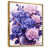 Toile avec cadre flottant or