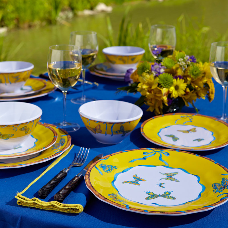 Butterfly Bamboo Dinnerware Collection