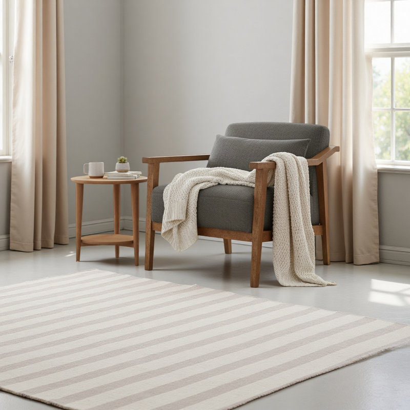 Fauteuil d'appoint à accoudoirs avec coussin lombaire, Gris anthracite