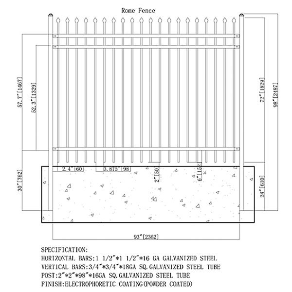 Dimensions du produit