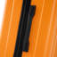 20"/24"/28" 3 pcs/set in ABS Spinner Wheel Luggage, Carry on Suitcase, Matching Color, TSA Combination Lock (Black+Orange)