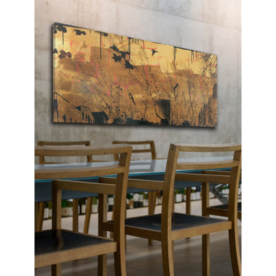 « predressing the auspice », reproduction sur toile tendue