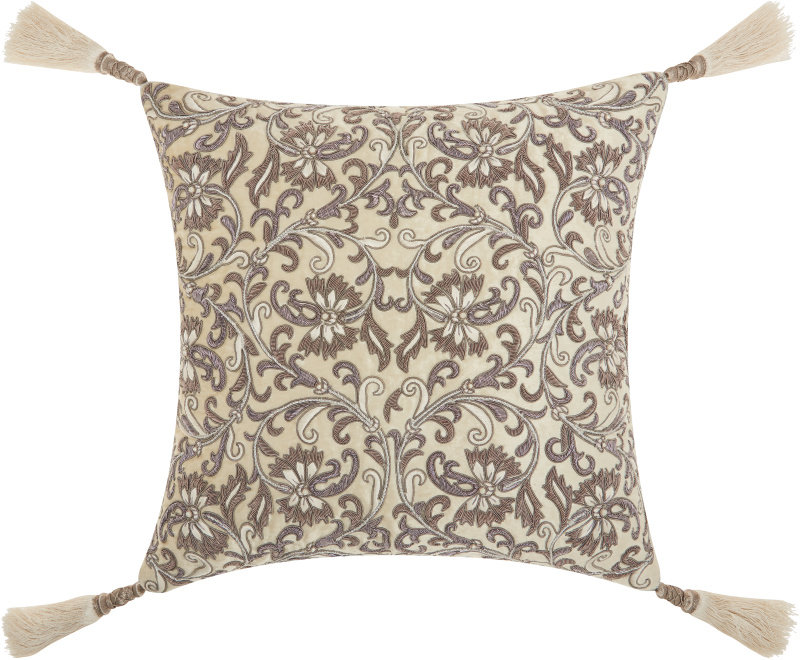 Couture Luster Velvet Throw Pillow