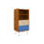 Cream/Brown/Blue