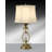 Revere 27" Satin Antique Brass Table Lamp