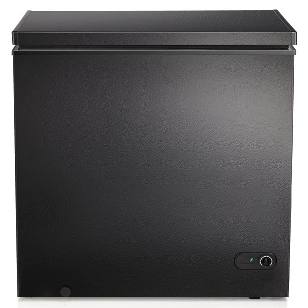 Newair 5 Cu. Ft. Mini Deep Chest Freezer and Refrigerator in Black with  Digital Temperature Control, Fast Freeze Mode, Stay