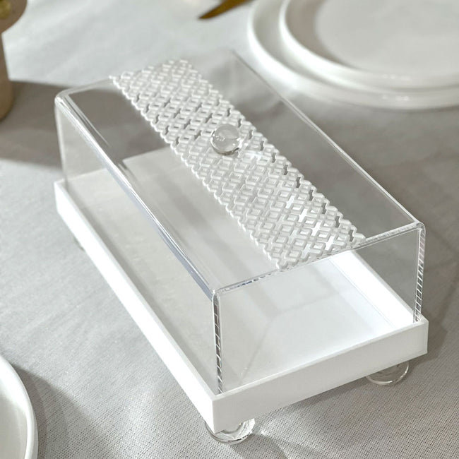 Dôme rectangulaire Lucite, 10 po x 5,7 po x 5,2 po