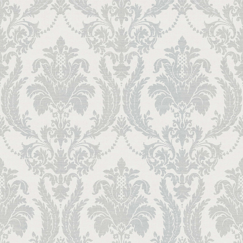 Pemberville 306.32m x 53cm Glitter Wallpaper Roll, Blue