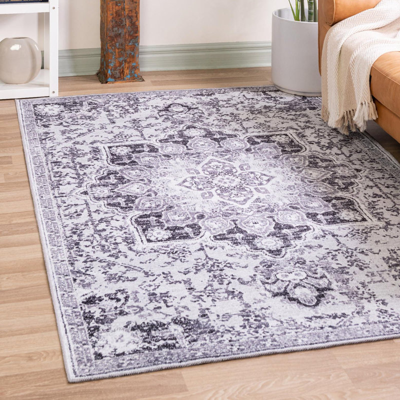 Tapis oriental gris Braegger, Rectangle 10 pi 6 po x 13 pi 1 po