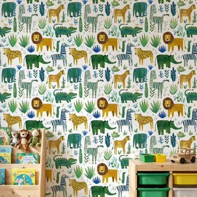 Papier peint Shades Of Green