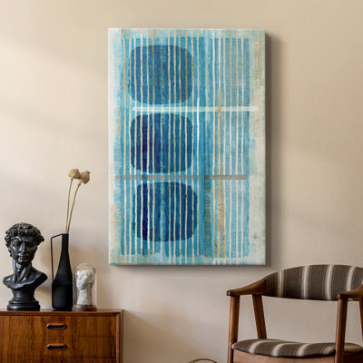 Bleu bleu horizon II - galerie Cavas sur mesure