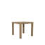 Coastal Teak Outdoor Square Teak Side Table