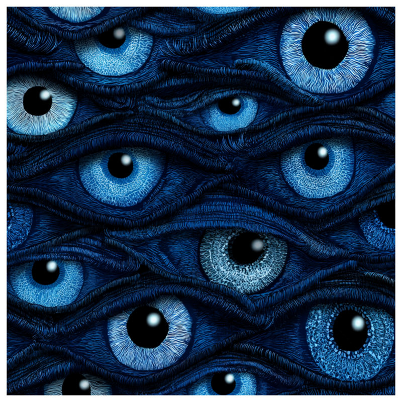 Tapis de bain Eyes, 24in W x 17in L