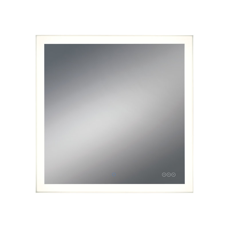 Miroir Odessa, 32 po x 32 po, Carré