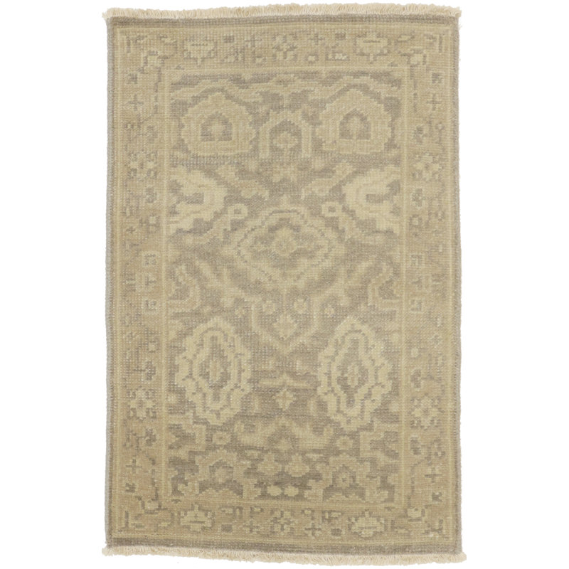 Tapis oriental Oushak Chobi Mute