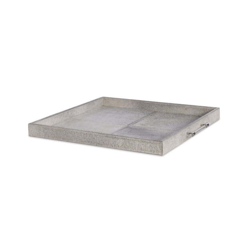 Grand Tour Decorative Tray, 2" H x 26.75" W x 24" D