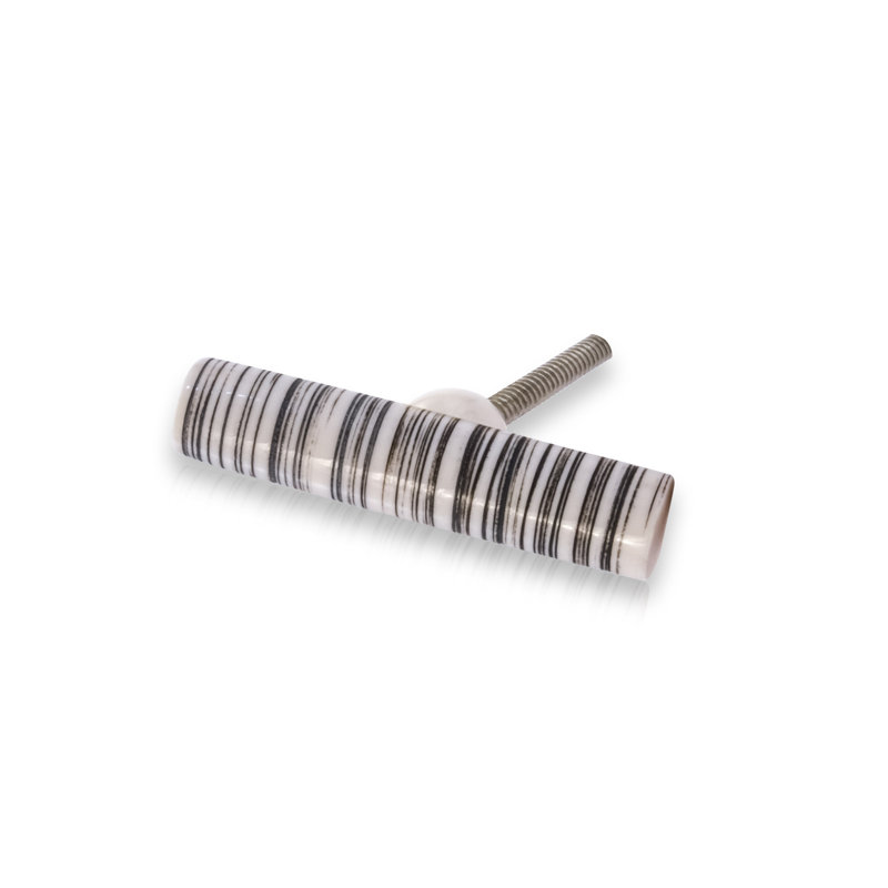 1" Length Bar Cabinet Knob Matte Finish Resin Cabinet Knob