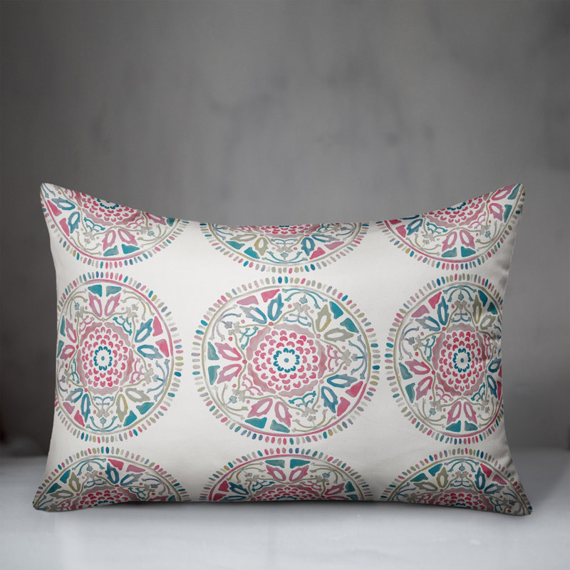 Housse et insert de coussin d'extérieur pour l'extérieur, Rose