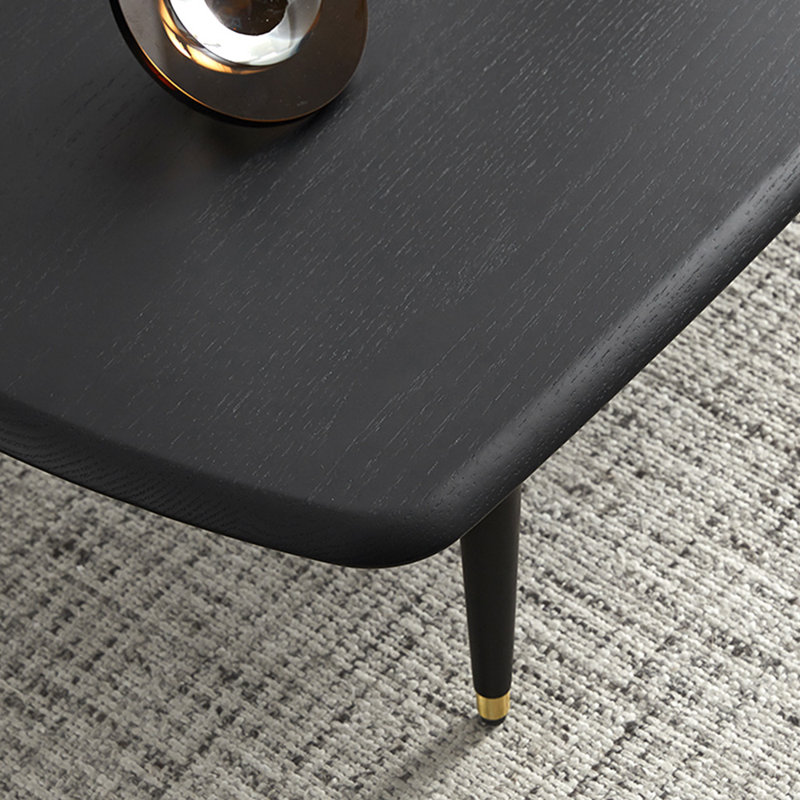 Minimalist light luxury solid wood coffee table