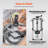 Food Processor Vegetable Chopper 19 Quart Food-Grade Stainless Steel Blender