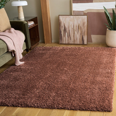 Tapis de couleur unie à poils longs Atlantis 100 Performance