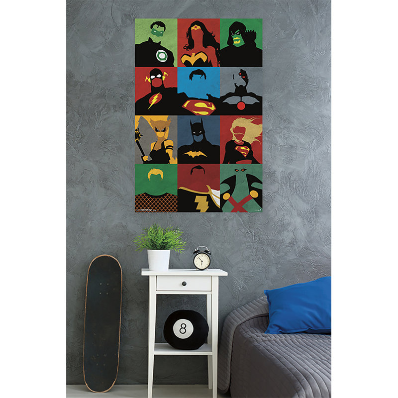 Justice Justice - impression sur papier minimaliste