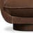 Carla 360 Degree Chenille Velvet Swivel Lounge Chair With Walnut Base-121485001