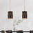 Elvida 1 - Light Unique / Statement Drum Pendant