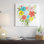 «Seaside Bouquet I» par Michael Mullan, impression sur toile tendue