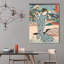Standing Woman With Box by Keisai Eisen - No Frame Painting on Canvas-8672841