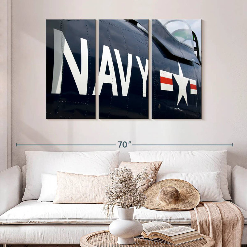 Mait Naval Fighter Jet, 32" H x 50" W