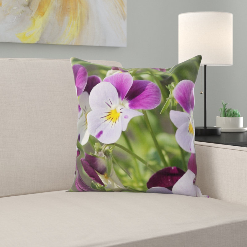 Coussin pansy