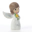 Precious Moments Angel Holding Flowers Thankful for You Miniature Figurine 3 Inch