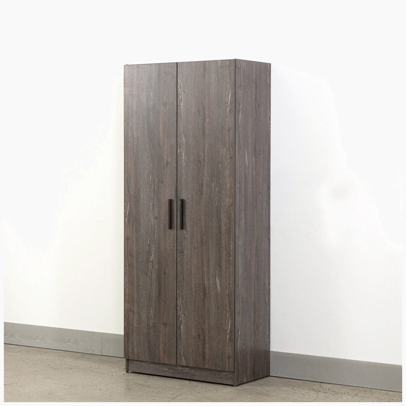 Mia Farmhouse Shoe Cabinet with Six Shelves
