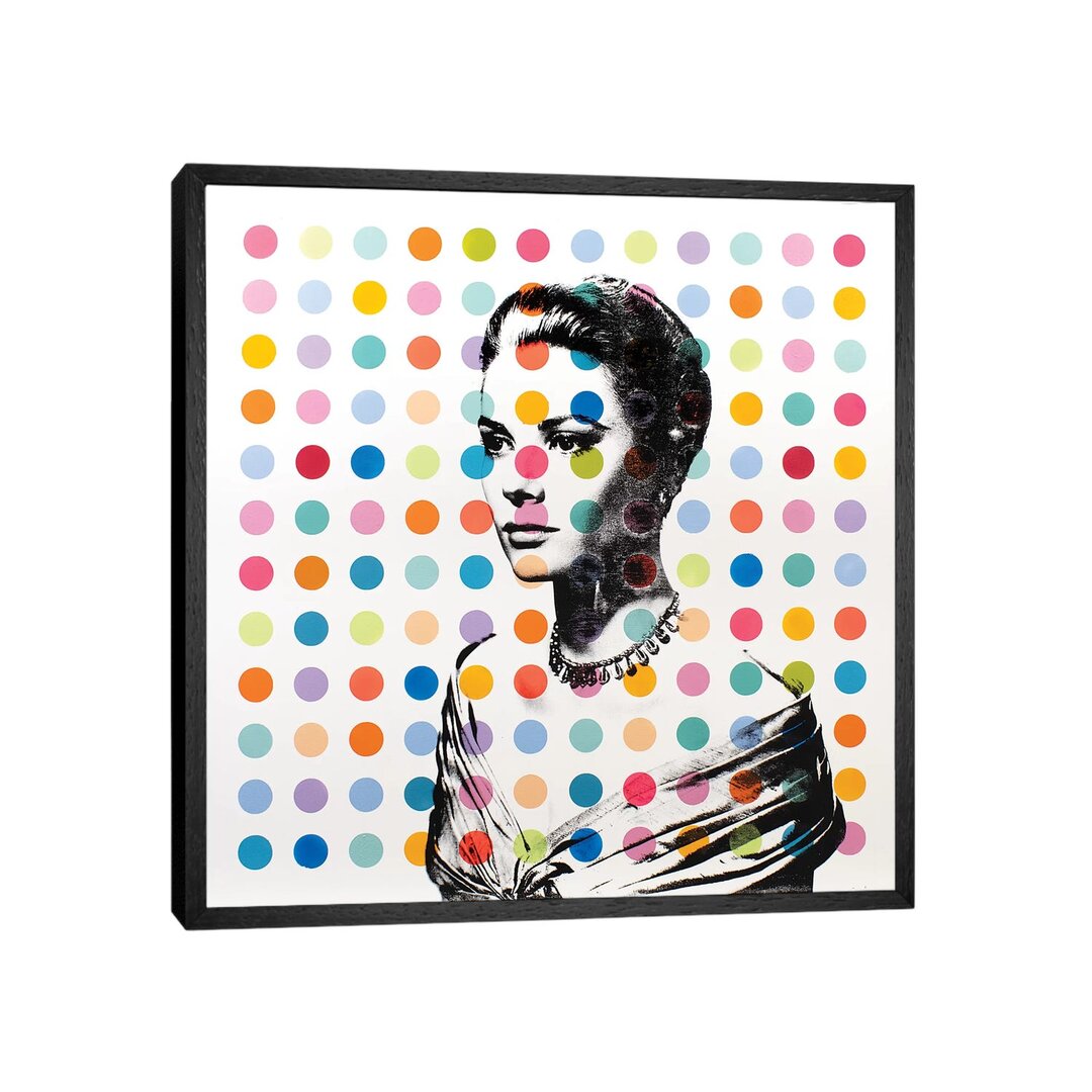 Leinwandbild Grace Kelly Dots