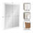 Kalla Beveled Vintage Rectangle Bathroom Mirror-131363305