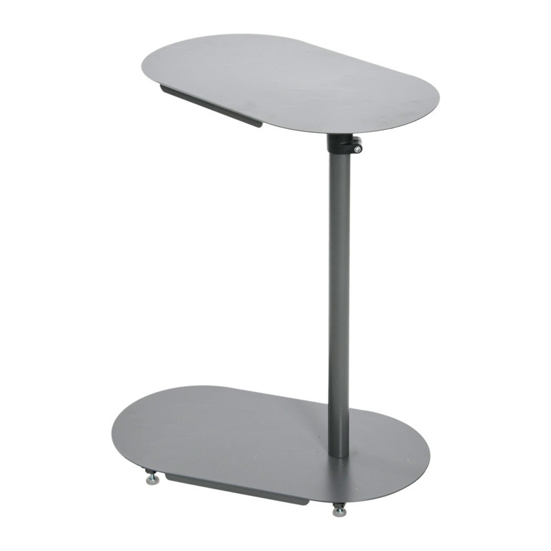 Idyllwild Steel Top End Table, Gray
