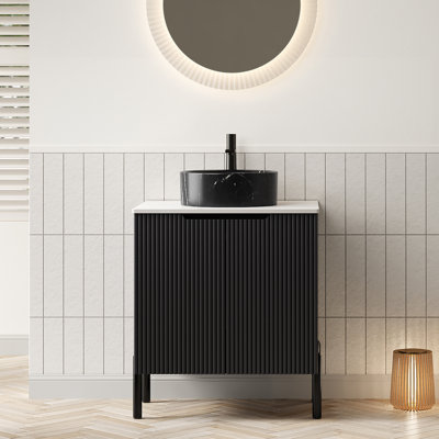 Meuble-lavabo autoportant 24 po avec lavabo