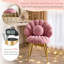 Fauteuil de coiffeuse en forme de coquillage-116299861