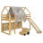 Loft Bed With Slide, Storage Bookcase and Stairs-1777930652-1777930651