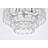 Stiner 3-Light Crystal Tiered Flush Mount-57281646-115952319