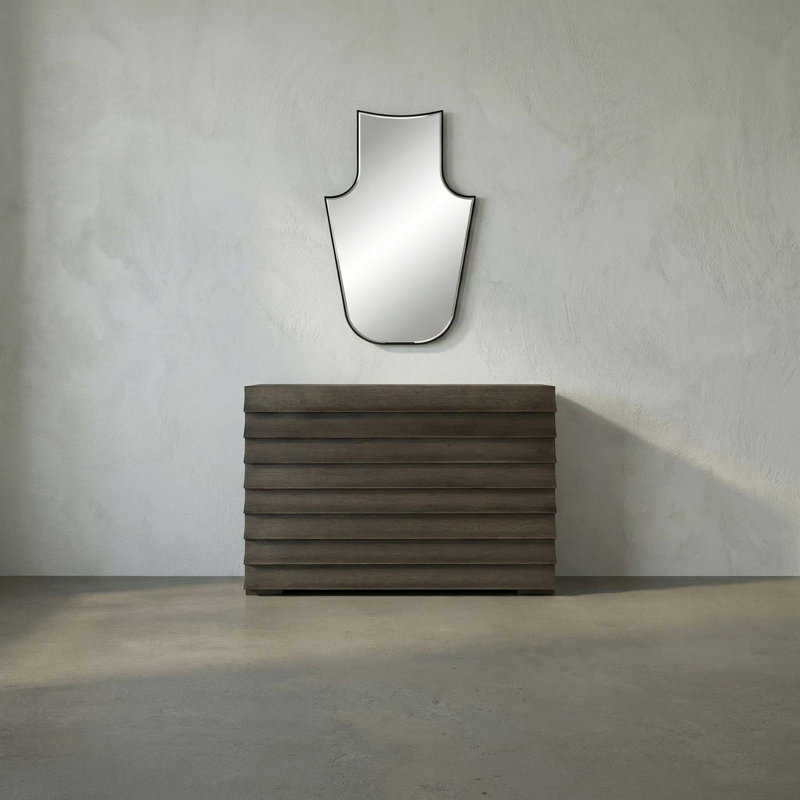 Konstance Free Form Steel Mirror