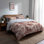 Ensemble de literie 3 pièces French Country - housse de couette et coussin décoratif