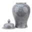 Gray Crackle Lidded Jar