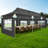 10×30 FT Pop Up Heavy Duty Party Tent with Walls Canopy Commercial Tent with Metal Frame-98638074